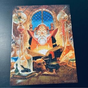 Fantasy Series The Last Spell Wizards of the Coast Puzzle 1000 Missing 1 Piece